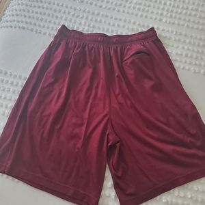 Maroon Nike Dri-Fit Shorts, XL